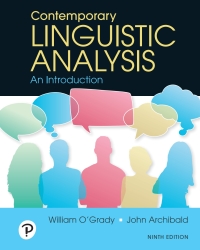 Contemporary Linguistic Analysis An Introduction (9th Edition) - Image pdf with ocr